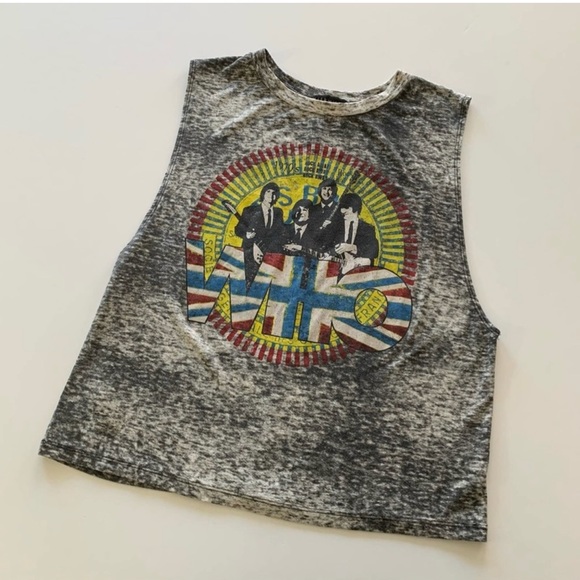 Milkyway | The Who Gray Graphic Tank Top Medium - Picture 8 of 9